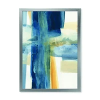 Indigo Panel VI  Canvas Artwork