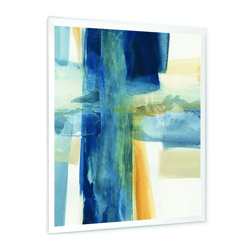 Indigo Panel VI  Canvas Artwork