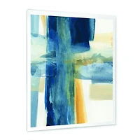 Indigo Panel VI  Canvas Artwork