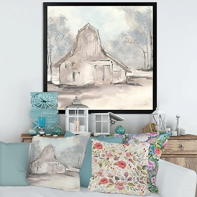 Farmhouse Barn Grey VI  Wall Art