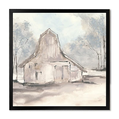 Farmhouse Barn Grey VI Wall Art