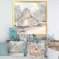Farmhouse Barn Grey VI  Wall Art