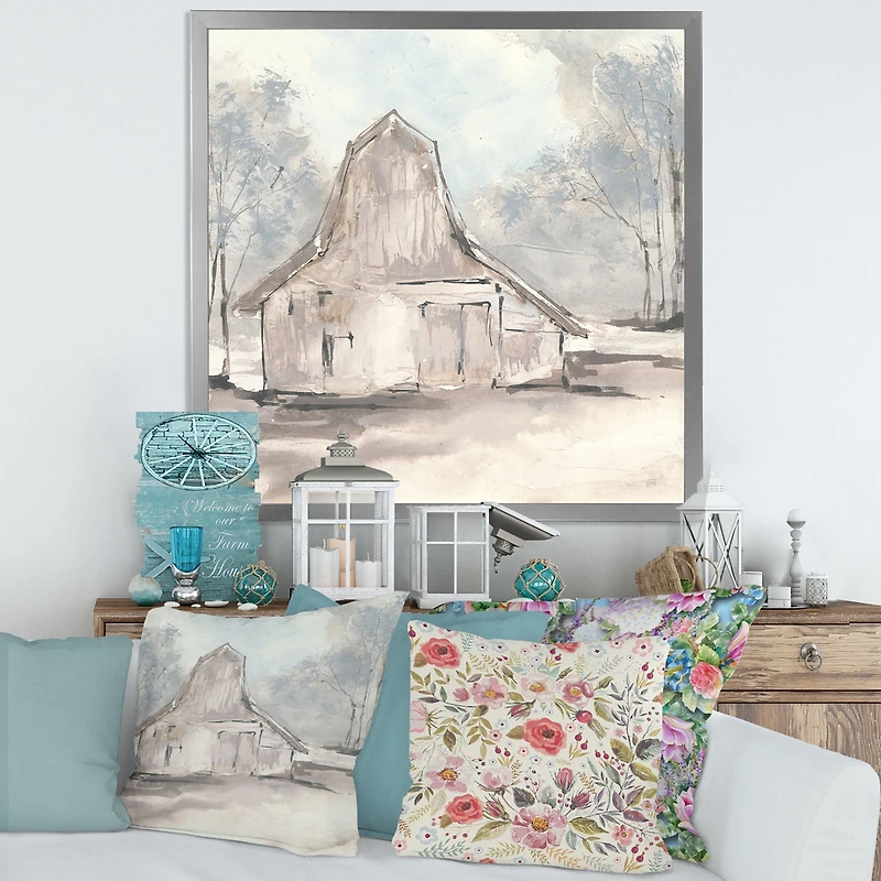 Farmhouse Barn Grey VI  Wall Art