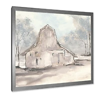 Farmhouse Barn Grey VI  Wall Art