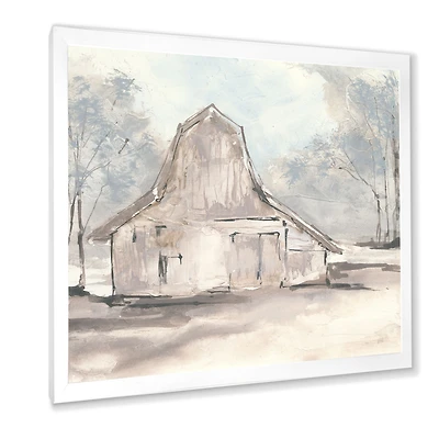 Farmhouse Barn Grey VI  Wall Art