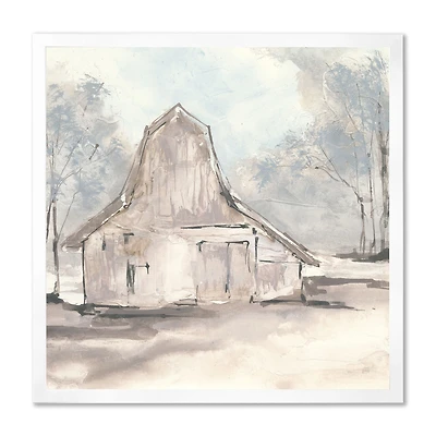 Farmhouse Barn Grey VI  Wall Art