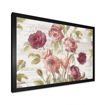 Toile « French Roses I »