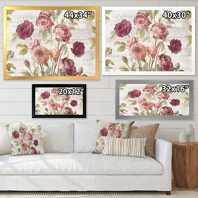 Toile « French Roses I »