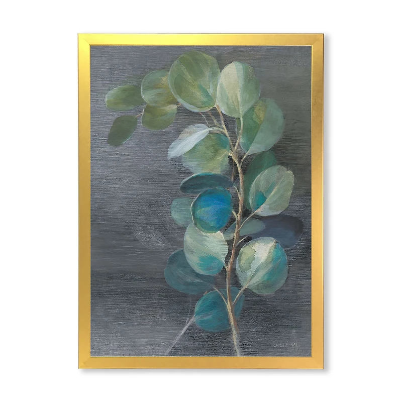 Fresh Leaves II  Canvas Wall Art Print