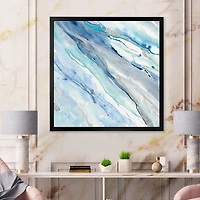 Toile « Blue Silver Spring II