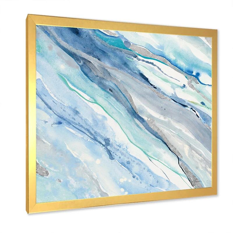 Toile « Blue Silver Spring II