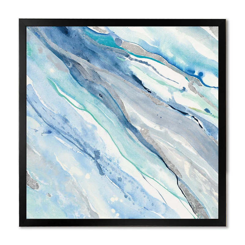 Toile « Blue Silver Spring II