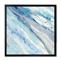 Toile « Blue Silver Spring II