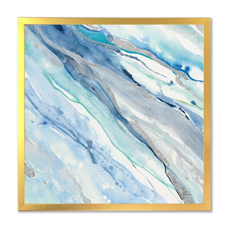 Blue Silver Spring II Canvas