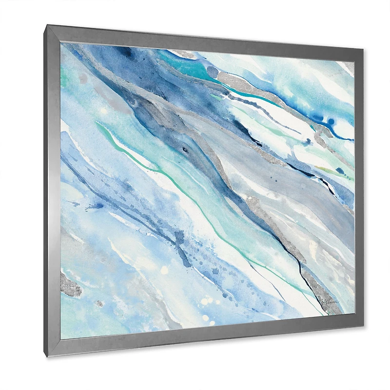 Toile « Blue Silver Spring II