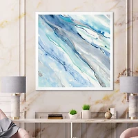 Toile « Blue Silver Spring II