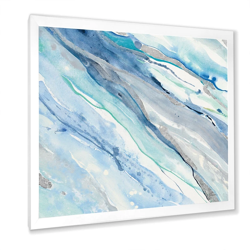 Blue Silver Spring II Canvas