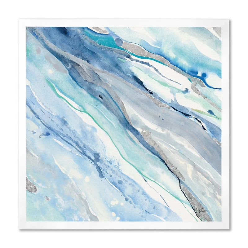 Toile « Blue Silver Spring II