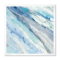 Toile « Blue Silver Spring II
