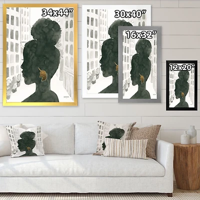 Toile « Glam Pink Ladies II »