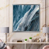 Toile « Splash Blue Indigo »