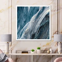 Toile « Splash Blue Indigo »
