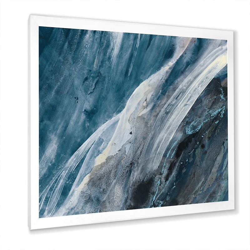 Toile « Splash Blue Indigo »