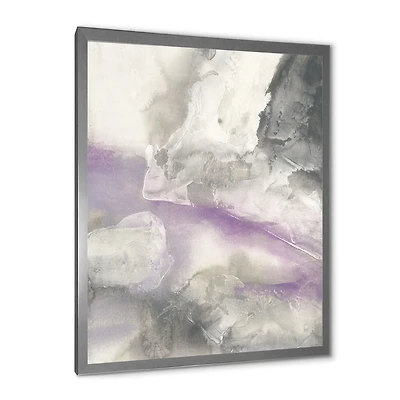Watercolor Minimal Purple Tones I Wall Art