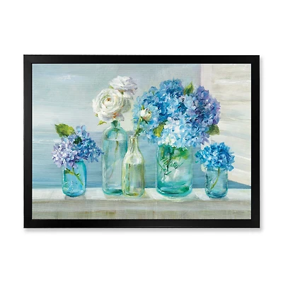 Coastl Flowers Bouquets Canvas Art