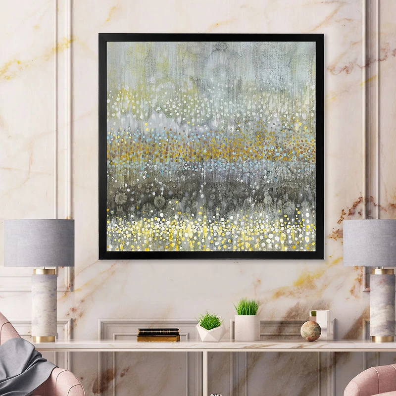 Toile « Glam Rain Abstract III