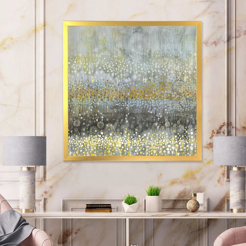 Toile « Glam Rain Abstract III