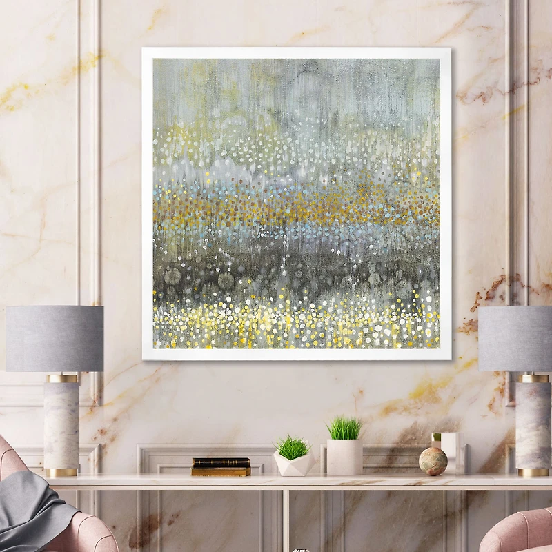 Toile « Glam Rain Abstract III