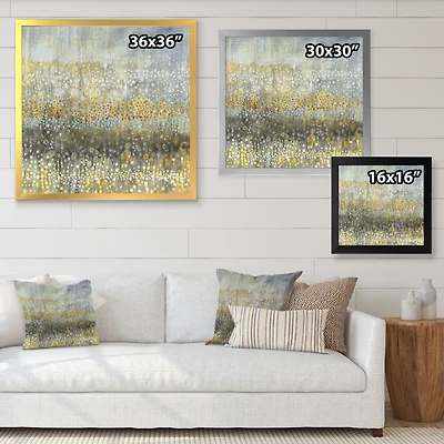 Toile « Glam Rain Abstract IV »