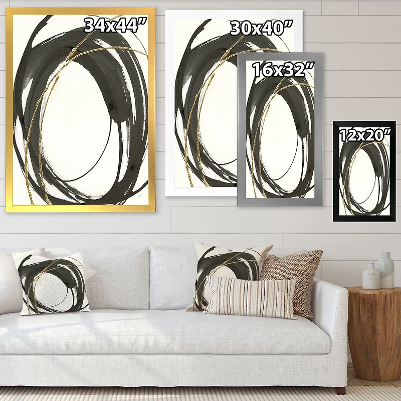 Gold our Circle I  Wall Art
