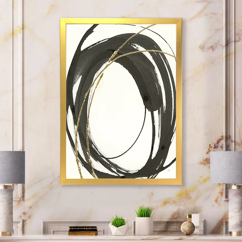 Gold our Circle I  Wall Art