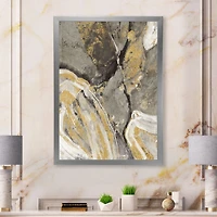 Glam Phoenix Neutral  Canvas Wall Art