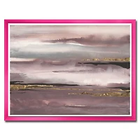 Purple Glam Storm IV  Wall Art