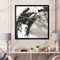 Toile « Glam Painted Arcs I »