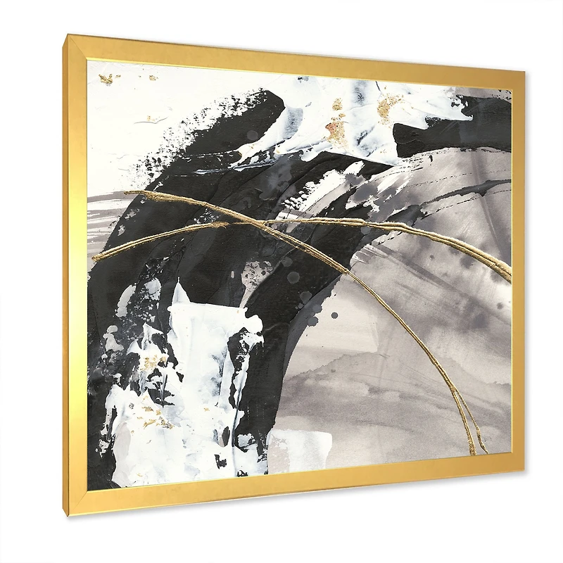Toile « Glam Painted Arcs I »