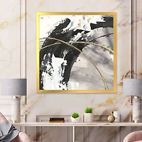 Toile « Glam Painted Arcs I »