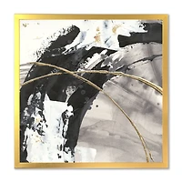 Toile « Glam Painted Arcs I »