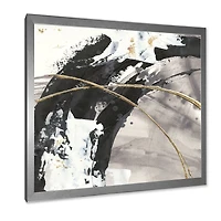 Toile « Glam Painted Arcs I »
