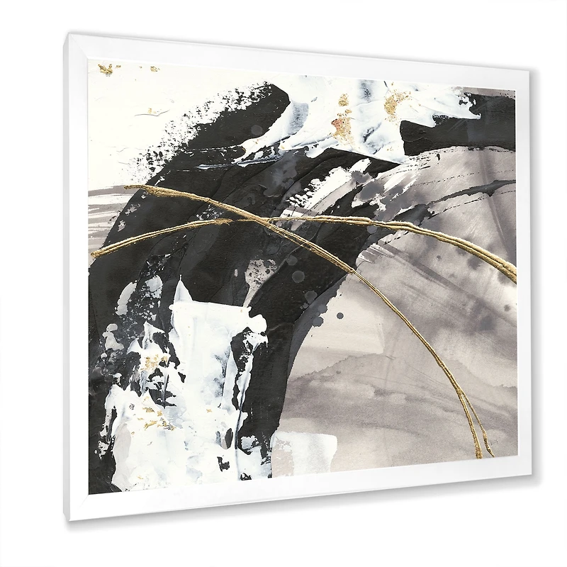 Toile « Glam Painted Arcs I »