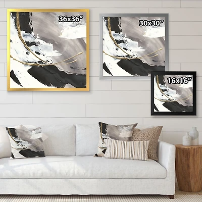 Toile imprimée « Glam Printed Arcs II »