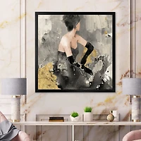 Toile « Gold Fashion Dance