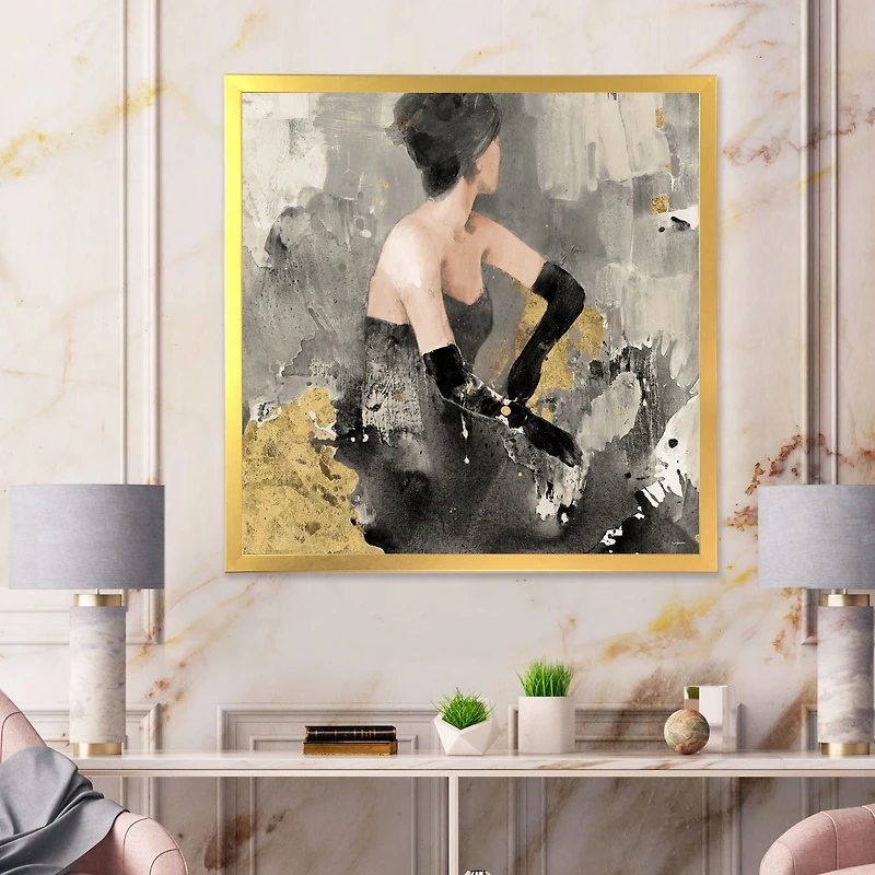 Toile « Gold Fashion Dance