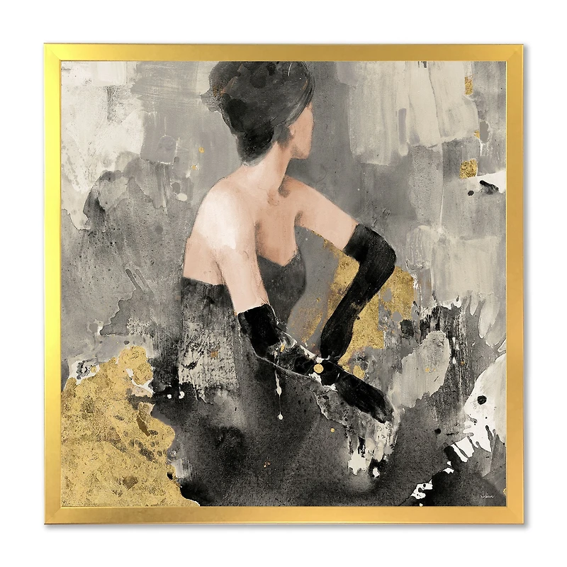 Toile « Gold Fashion Dance