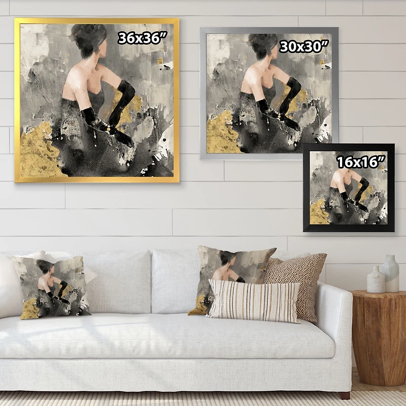 Toile « Gold Fashion Dance