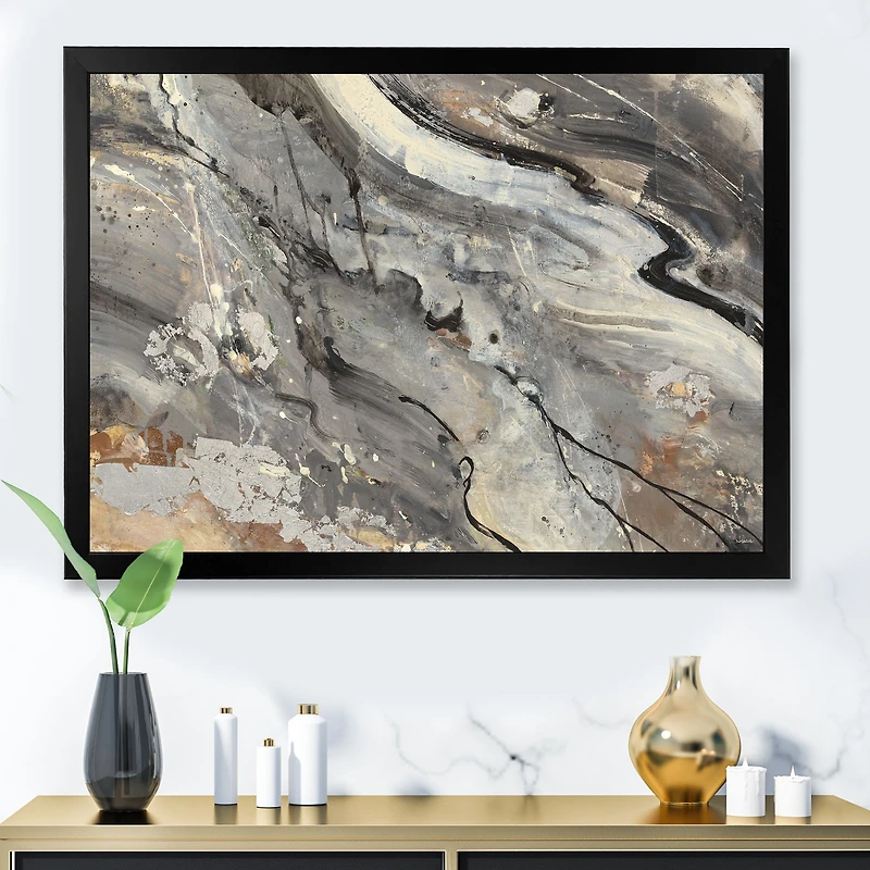 Toile « Fire and Ice Minerals II »