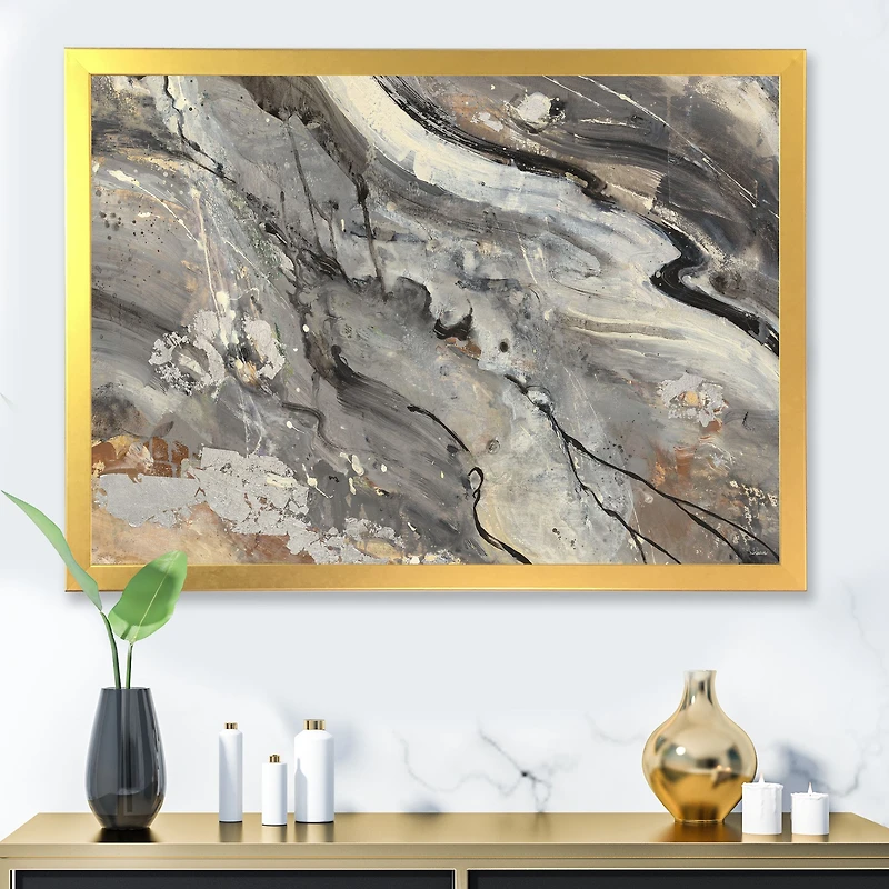Toile « Fire and Ice Minerals II »